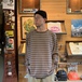 ＣＯＬＵＭＢＩＡ　ＫＮＩＴ　／　［ＭＡＤＥ　ＩＮ　ＵＳＡ］　ＢＯＲＤＥＲ　　ＬＳ　ＴＥＥ　（ＭＯＣＨＡ）