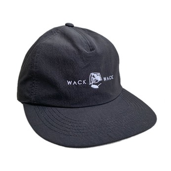 ＷＡＣＫ　ＷＡＣＫ　／　”Ｐａｙ　Ｄａｙ”　５ＰＡＮＥＬ　ＣＡＰ　（Ｂｌａｃｋ）