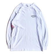 BENCH / STICKER LS TEE (WHITE)