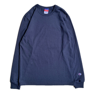 CHAMPION USA / HERITAGE LS TEE (NAVY)