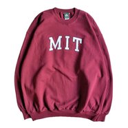 IVY SPORT / MIT LOGO SWEAT SHIRT (BURGUNDY)