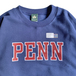 ＩＶＹ　ＳＰＯＲＴ　／　ＰＥＮＮ　ＬＯＧＯ　ＳＷＥＡＴ　ＳＨＩＲＴ　（ＮＡＶＹ）