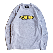 NOTHIN' SPECIAL / MOTEL SIGN LS TEE (Heather Grey)