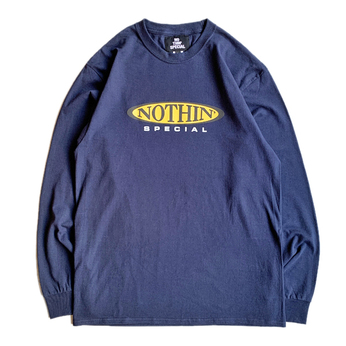 ＮＯＴＨＩＮ’　ＳＰＥＣＩＡＬ　／　ＭＯＴＥＬ　ＳＩＧＮ　ＬＳ　ＴＥＥ　（Ｄａｒｋ　Ｎａｖｙ）