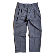 RED KAP / 2 TUCK TC TWILL WORK PANTS (CHARCOAL)