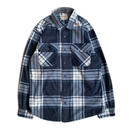 WRANGLER / FLANNEL SHIRT (NAVY)