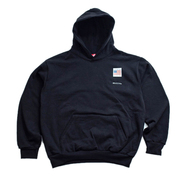 nuttyclothing / NUTTY™ Logo 14oz Heavy weight Hoodie (BLACK)