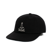 BELIEF NYC / Lighthouse 6 Panel CAP (Black)