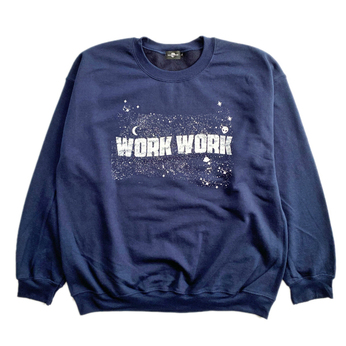 ＷＡＣＫ　ＷＡＣＫ　／　”ＷＯＲＫ　ＴＨＩＳ　ＷＡＹ”　ｃｒｅｗ　ｎｅｃｋ　ｓｗｅａｔ　ｓｈｉｒｔ