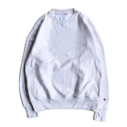 CHAMPION USA / REVERSE WEAVE CREW NECK (SILVER GREY)