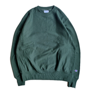 CHAMPION USA / REVERSE WEAVE CREW NECK (DARK GREEN)