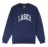 LASER BARCELONA / UNI CREWNECK (NAVY)