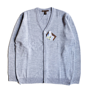 HARRITON / KNIT CARDIGAN (GREY)