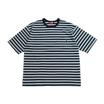 ｎｕｔｔｙｃｌｏｔｈｉｎｇ　／　Ｍｕｌｔｉ　Ｂｏｒｄｅｒ　Ｐｏｃｋｅｔ　Ｔｅｅ　（Ｂｌａｃｋ）