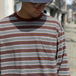 ｎｕｔｔｙｃｌｏｔｈｉｎｇ　／　Ｍｕｌｔｉ　Ｂｏｒｄｅｒ　Ｐｏｃｋｅｔ　ＬＳ　Ｔｅｅ　（Ｂｒｏｗｎ）