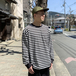 ｎｕｔｔｙｃｌｏｔｈｉｎｇ　／　Ｍｕｌｔｉ　Ｂｏｒｄｅｒ　Ｐｏｃｋｅｔ　ＬＳ　Ｔｅｅ　（Ｂｌａｃｋ）