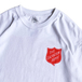 Ｓａｌｖａｔｉｏｎ　Ａｒｍｙ　／　ＬＯＧＯ　ＴＥＥ　（ＷＨＩＴＥ）