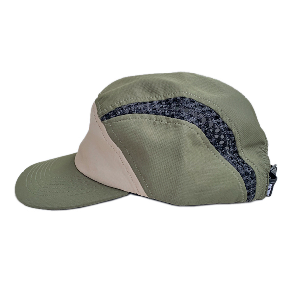 ONLINE SHOP：NOTHIN' SPECIAL / SIDE MESH 7PANEL RUNNERS CAP (OLIVE
