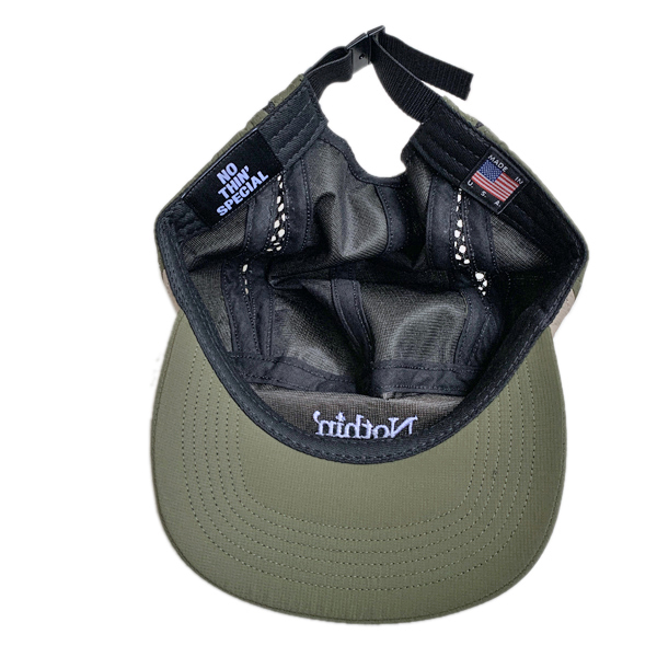 ONLINE SHOP：NOTHIN' SPECIAL / SIDE MESH 7PANEL RUNNERS CAP (OLIVE