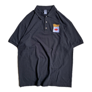 FAT BURGER / POTATO POLO SHIRT (BLACK)