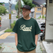 ＢＥＮＣＨ　／　ＣＯＦＦＥＥ　ＬＯＧＯ　ＴＥＥ　（ＧＲＥＥＮ）