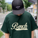 ＢＥＮＣＨ　／　ＣＯＦＦＥＥ　ＬＯＧＯ　ＴＥＥ　（ＧＲＥＥＮ）