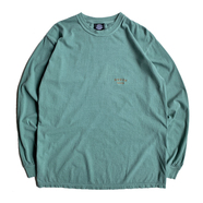 BENCH / College logo embroidery LS Tee (Light green)