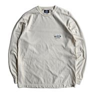 BENCH / College logo embroidery LS Tee (Ivory)