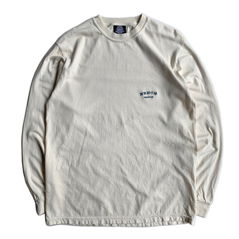 ＢＥＮＣＨ　／　Ｃｏｌｌｅｇｅ　ｌｏｇｏ　ｅｍｂｒｏｉｄｅｒｙ　ＬＳ　Ｔｅｅ　（Ｉｖｏｒｙ）