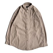 COBRA CAPS / Heavyweight Denim LS Shirt (Khaki)