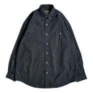 COBRA CAPS / Heavyweight Denim LS Shirt (Black)