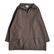 Newlyn Smocks / V Neck Smock (BROWN)