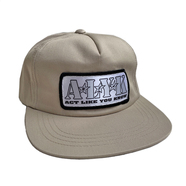 ALYK (ACT LIKE YOU KNOW) / Worker Embroidered Patch 5 Panel Snapback Cap (Khaki)
