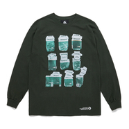 NOTHIN'SPECIAL / NEWPORT COLOR LS TEE (Forest green)