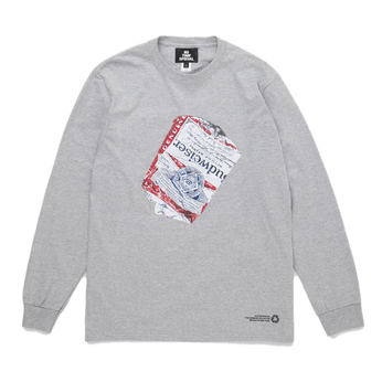 ＮＯＴＨＩＮ’ＳＰＥＣＩＡＬ　／　ＢＵＤＷＥＩＳＥＲ　ＬＳ　ＴＥＥ　（Ｈｅａｔｈｅｒ　Ｇｒｅｙ）