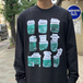 ＮＯＴＨＩＮ’ＳＰＥＣＩＡＬ　／　ＮＥＷＰＯＲＴ　ＣＯＬＯＲ　ＬＳ　ＴＥＥ　（Ｂｌａｃｋ）