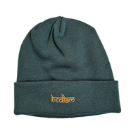 BEDLAM / ASHRAM LOGO BEANIE (GREEN)