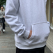 ＢＥＤＬＡＭ　／　ＯＲＩＧＩＮＡＬ　ＡＳＨＲＡＭ　ＰＵＬＬＯＶＥＲ　ＨＯＯＤＩＥ　（Ｗｈｉｔｅ　Ｅｍｂｏｉｄｅｒｙ）