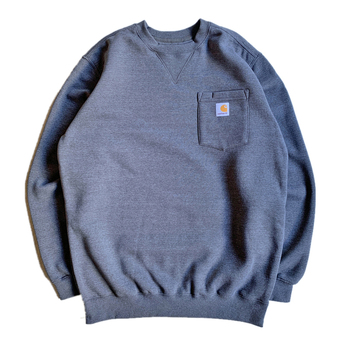 ＣＡＲＨＡＲＴＴ　ＵＳＡ　／　ＣＲＥＷＮＥＣＫ　ＰＯＣＫＥＴ　ＳＷＥＡＴＳＨＩＲＴ　（ＧＲＥＹ）