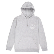 LASER BARCELONA / OG DIY LOGO HOODIE (HEATHER GREY)