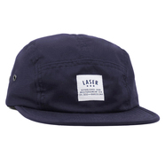 LASER BARCELONA / BORNE RIPSTOP 5 PANEL HAT (NAVY)