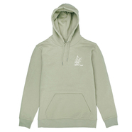 LASER BARCELONA / NEW WAVE HOODIE (SAGE)