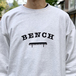 ＢＥＮＣＨ　／　ＣＯＬＬＥＧＥ　ＬＯＧＯ　ＣＲＥＷ　ＮＥＣＫ　（ＳＩＬＶＥＲ　ＧＲＥＹ）