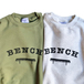 ＢＥＮＣＨ　／　ＣＯＬＬＥＧＥ　ＬＯＧＯ　ＣＲＥＷ　ＮＥＣＫ　（ＯＬＩＶＥ）