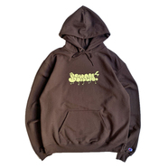 BENCH / THROW UP HOODIE (CHOCOLATE BROWN)