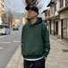 ＣＨＡＭＰＩＯＮ　ＵＳＡ　／　ＲＥＶＥＲＳＥ　ＷＥＡＶＥ　ＨＯＯＤＹ　（ＤＡＲＫ　ＧＲＥＥＮ）