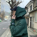 ＣＨＡＭＰＩＯＮ　ＵＳＡ　／　ＲＥＶＥＲＳＥ　ＷＥＡＶＥ　ＨＯＯＤＹ　（ＤＡＲＫ　ＧＲＥＥＮ）