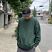 ＣＨＡＭＰＩＯＮ　ＵＳＡ　／　ＲＥＶＥＲＳＥ　ＷＥＡＶＥ　ＣＲＥＷ　ＮＥＣＫ　（ＤＡＲＫ　ＧＲＥＥＮ）