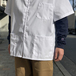 ＲＥＤ　ＫＡＰ　／　ＺＩＰ　ＦＲＯＮＴ　ＳＭＯＣＫ　（ＷＨＩＴＥ）