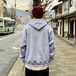 ＢＥＮＣＨ　／　Ｃｏｌｌｅｇｅ　ｌｏｇｏ　Ｅｍｂｒｏｉｄｅｒｙ　Ｈｏｏｄｉｅ　（Ｇｒｅｙ）